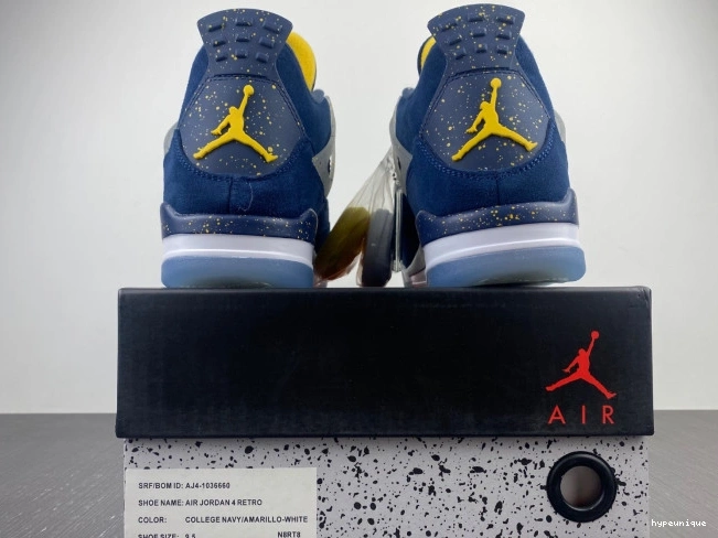 HYPE Air Michigan (PE) 4 AJ4-1036660 Jordan Retro 0804
